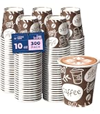 Amazon.com: Staples Perk 10 Oz Paper Hot Cups, 500 Count Bulk Disposable  Coffee Cups for Hot Beverages, White/Teal : Office Products