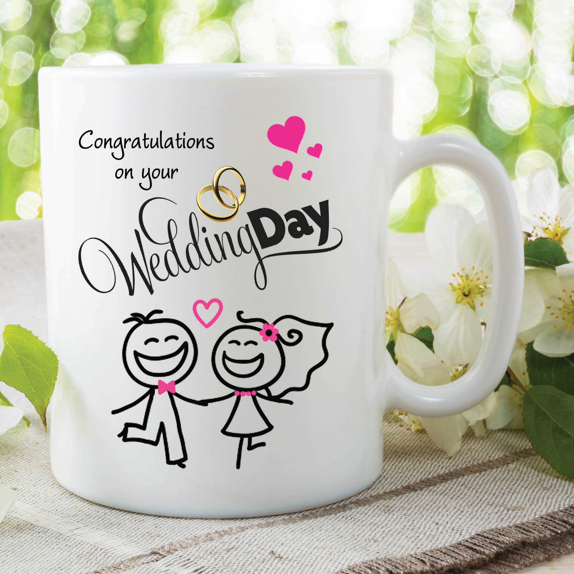 Wedding Mug Wedding Gift Present Ceramic Printed Mug Bride Groom Mug WSDMUG476