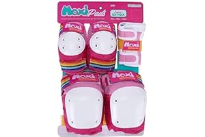 187 Killer Pads Six Pack Pad Set, Elbow Pads, Knee Pads, and Wrist Guards - Ideal for Skateboarding, Roller Skating, and Inline Skating