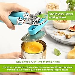 Spring Chef Stainless Steel Can Opener - Manual