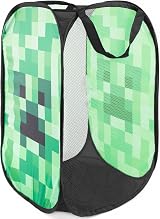Jay Franco Minecraft Creeper 80L Pop-Up Laundry Basket Hamper view 2