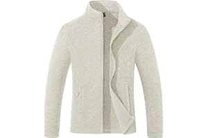 MAGCOMSEN Fleece Jacket Women Zip UP Lightweight Soft Polar Warm Winter Jackets for Women with Pockets Outdoor Hiking