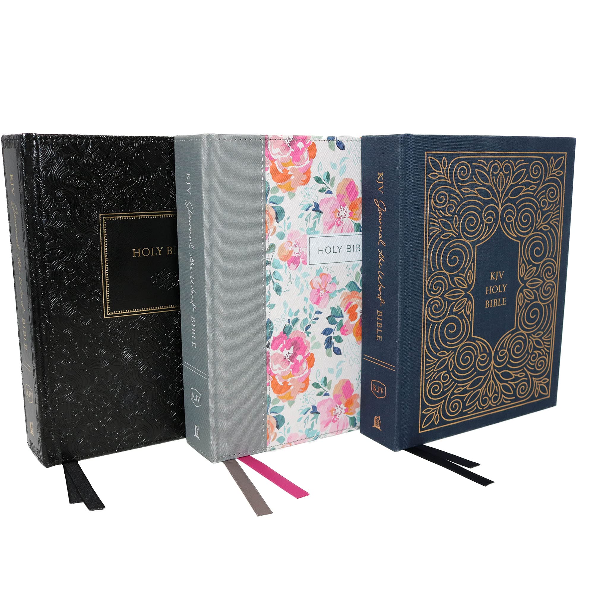 KJV Journal the Word Bible, Reflect, Journal or Create Art Next to Your Favorite Verses (Pink Floral Cloth over Board, Red Letter, Comfort Print: King James Version Holy Bible) KJV Journal the Word Bible, Reflect, Journal or Create Art Next to Your Favorite Verses (Pink Floral Cloth over Board, Red Letter, Comfort Print: King James Version Holy Bible) KJV Journal the Word Bible, Reflect, Journal o