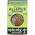 Spicely Organic Allspice Powder 0.45 Ounce ecoBox Certified Gluten-Free