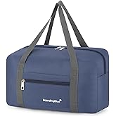 United Airline Personal Item Travel Under seat 17 x 10 x 9 Perfect Fit For Most Airlines (Navy)