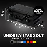 NANUK 935 Pro Photo Kit Waterproof Hard Case Camera Dividers Wheels Black view 6