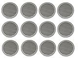 4" Round Plastic Louver Soffit Air Vent Reptile