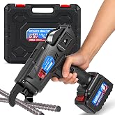 NEWTRY Cordless Rebar Tie Gun, Automatic Tier for 0.31-1.33" Rebar, 12.8V | Tightness Adjustable, 4400mAh Battery, Lightweight &amp; Durable For Daily Use