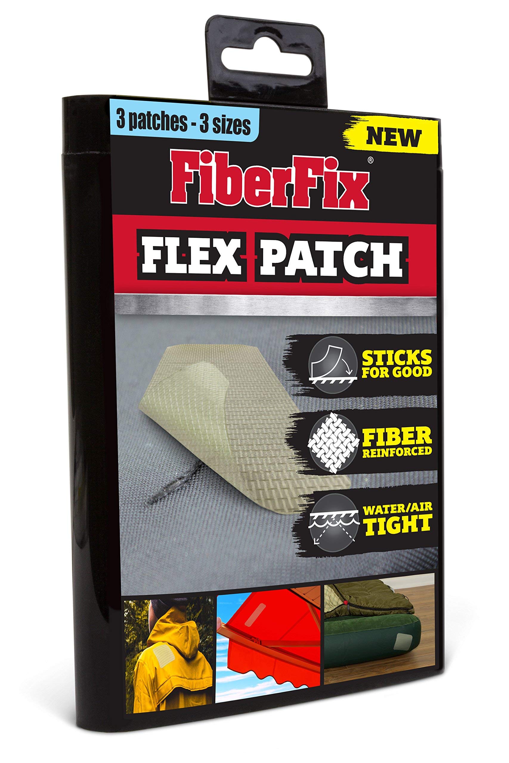 FiberFix Flex Patch - 3 Patch Set - 3 Sizes