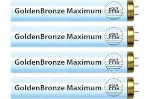 GoldenBronze Wolff System Maximum F71T12 100W Bipin Tanning Bulbs - Intense Bronze (16)