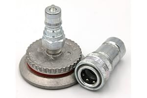 WICKS AIRCRAFT Vacuum Bagging Valve for Composites with Quick Disconnect Fitting, For Vacuum Bagging Composites