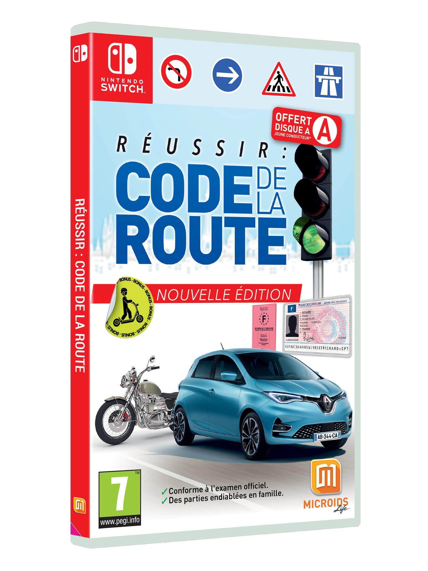 MICROÏDS REUSSIR LE CODE DE LA ROUTE - SWITCH