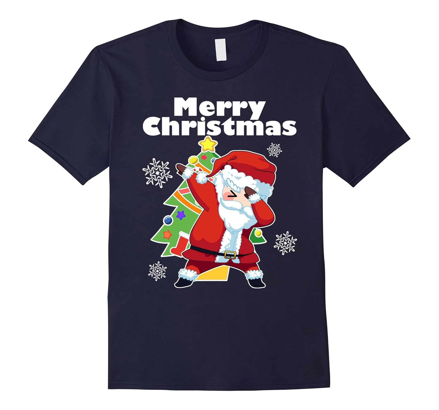 Dabbing Santa Claus, Christmas T Shirt Gift-ANZ