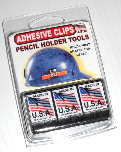 hard hat pencil clip