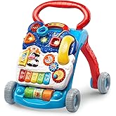 VTech Sit-to-Stand Learning Walker (Frustration Free Packaging), Blue