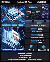 GMKtec Mini PC, Intel Twin Lake N150