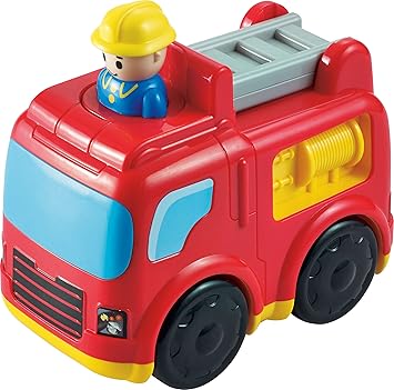 Baybee Infunbebe Unbreakable Press and Go Fire Engine Vehicle Toy for Kids
