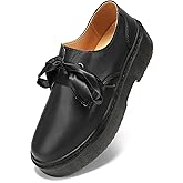 BEAUSEEN Women's Vegan Leather Platform Chunky Loafers Clssic Penny Loafers Slip On Comfort Business Work Office Dress Walking Shoes