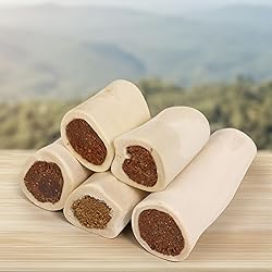 Cadet Stuffed Shin Bone, Long-Lasting Dog Chew
