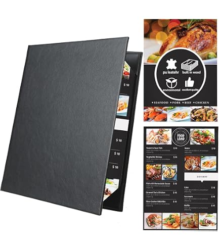 Menu Covers 8 5 X 14