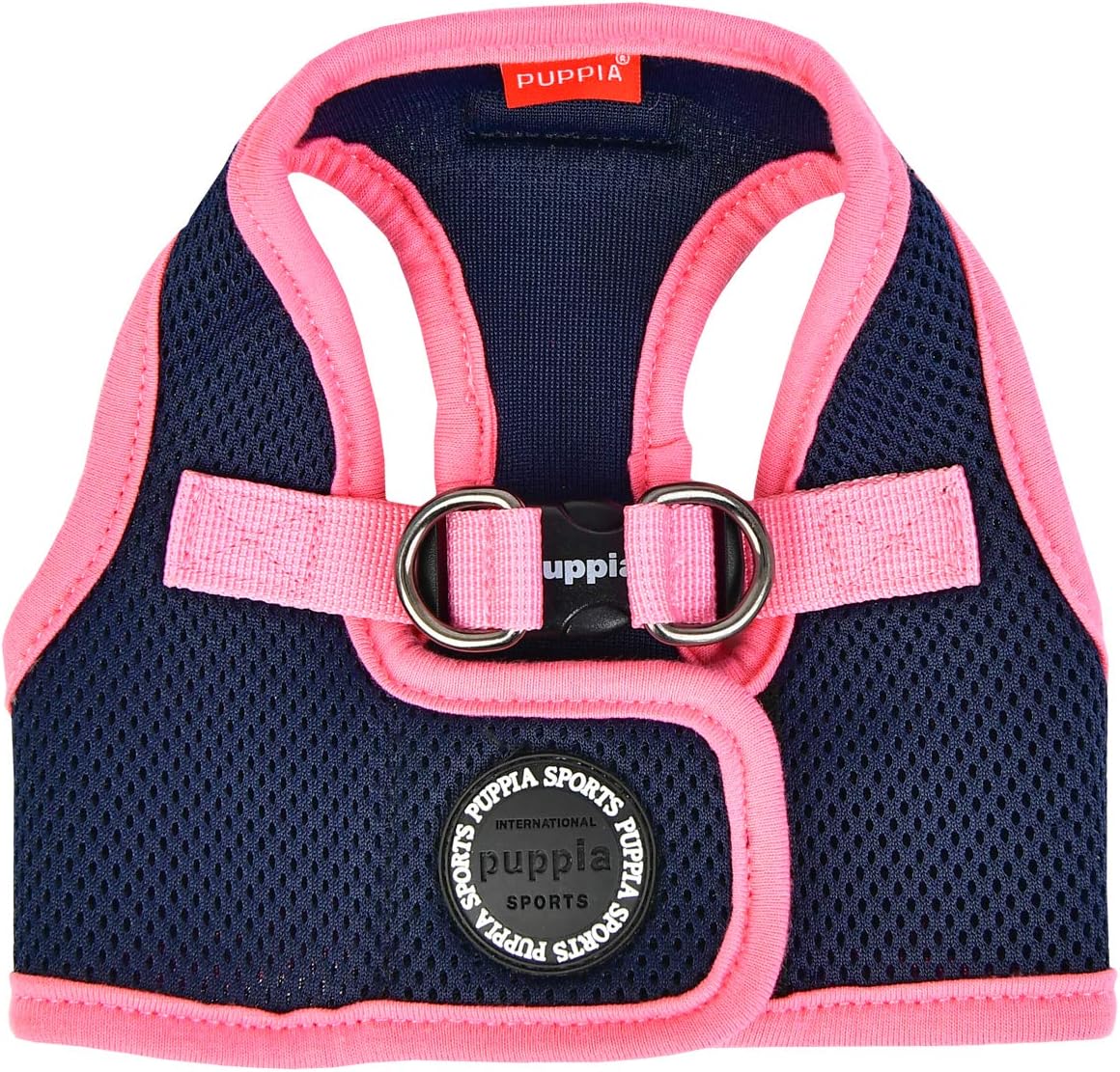 Puppia Soft Vest Dog Harness II and adjustable harness for small or medium dogs, Navy Blue - Image 3