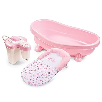 summer soothing spa and shower baby bath