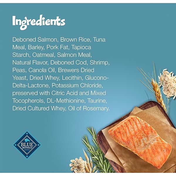 BLUE BUFFALO BURSTS CRUNCHY & CREAMY CAT TREATS, GREAT FOR TRAINING, SAVORY SEAFOOD, 5-OZ BAG