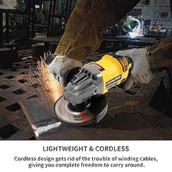 Cordless Angle Grinder Compatible with DeWalt 20V