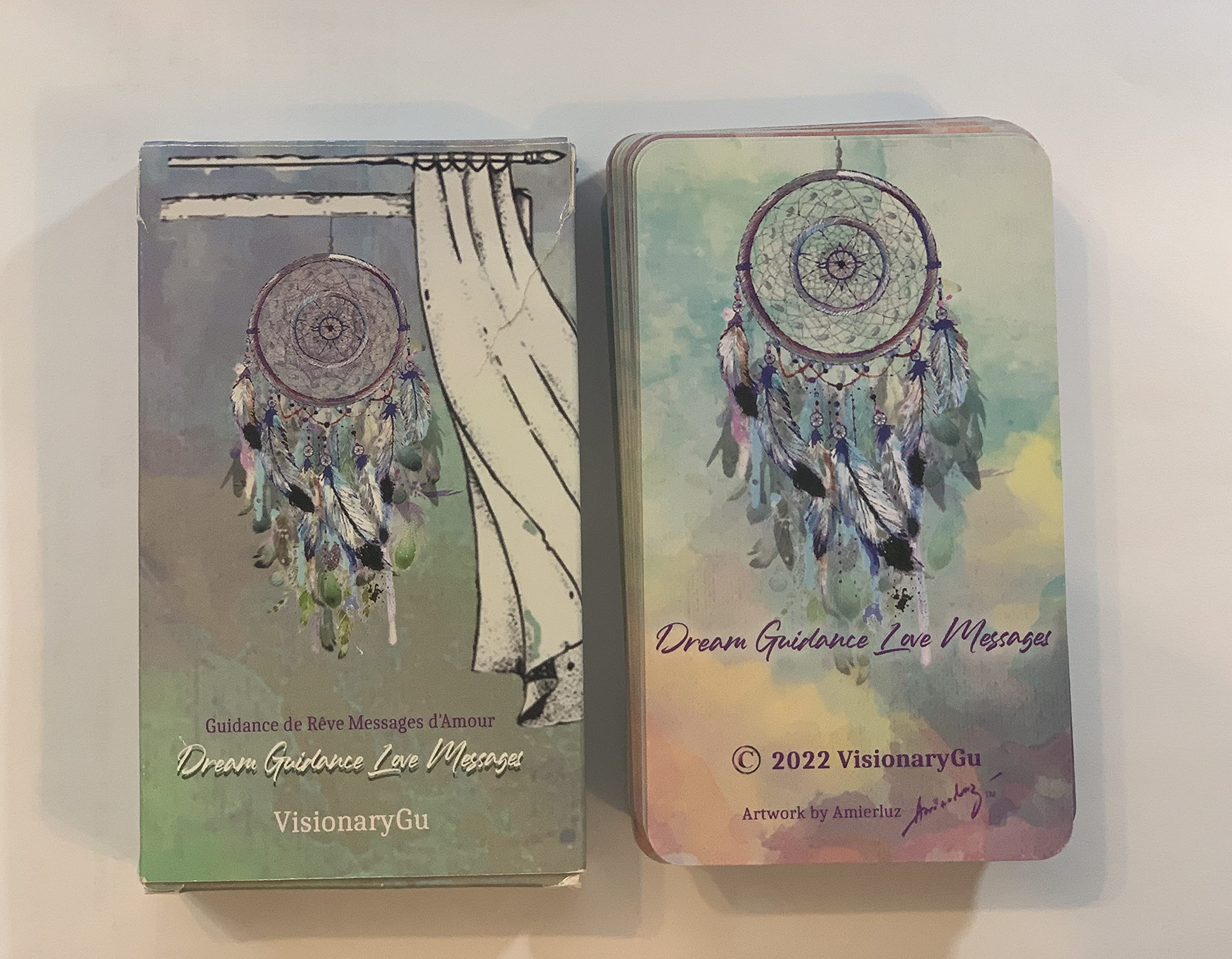 Dream Guidance Love Messages Oracle Deck, Love, Romance and Twin Flame Oracle Cards, – 54 Love Oracle Cards