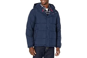 �鶹�� Essentials Mens Heavyweight Hooded Puffer Coat