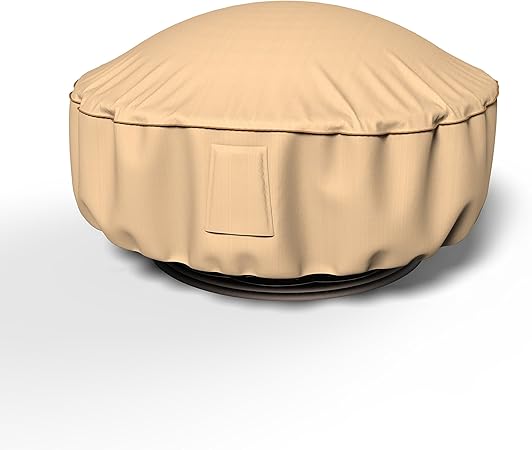 80 Diameter X 42 Drop Empirepatio Tan Tweed Patio Bar Table And Chairs Cover Patio Furniture Accessories Patio Furniture Covers