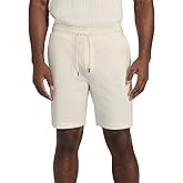 GUESS Men's Baron Textured Knit Shorts