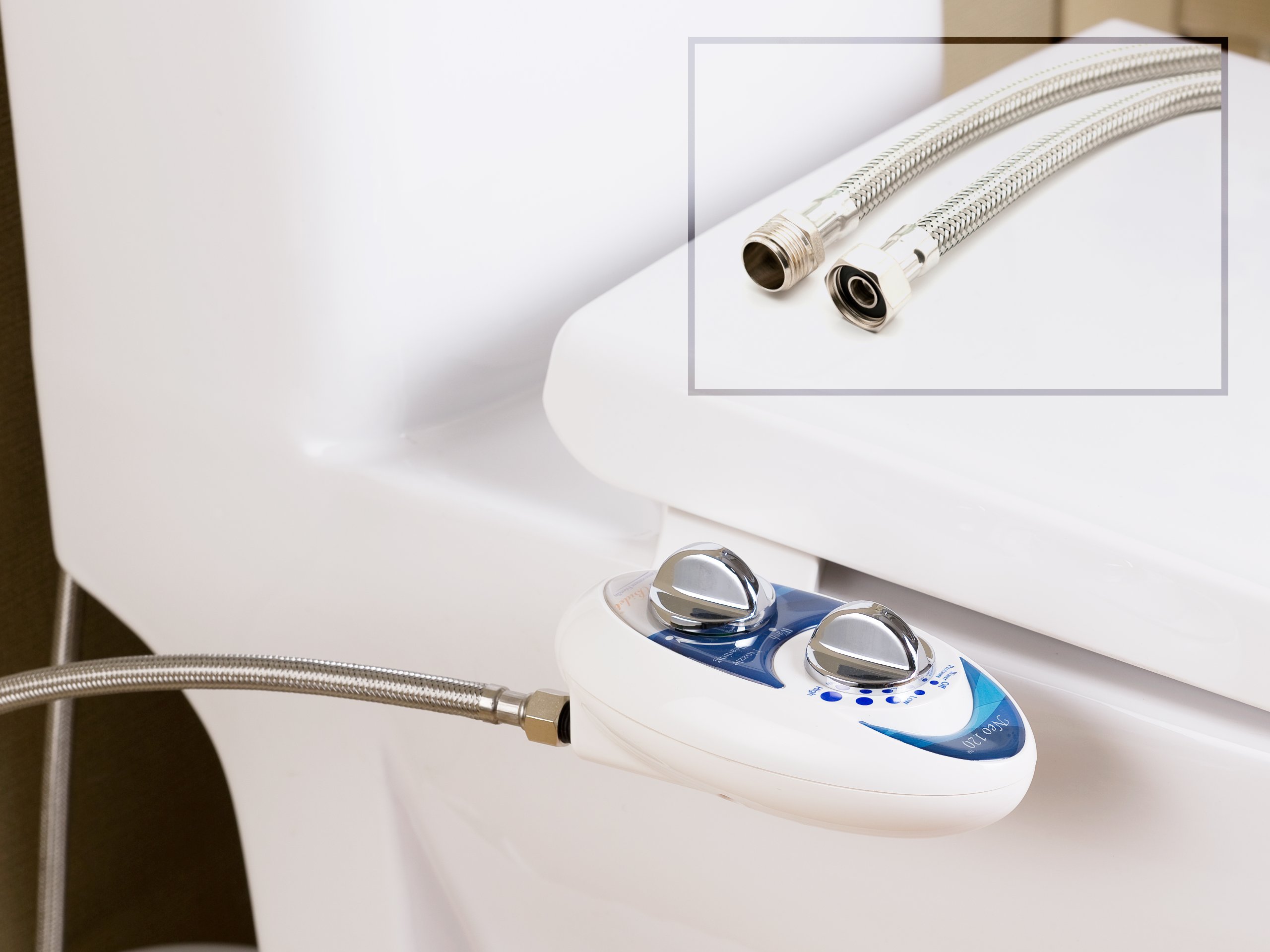 Luxe Bidet Neo 120 Self Cleaning Nozzle Fresh Water NonElectric