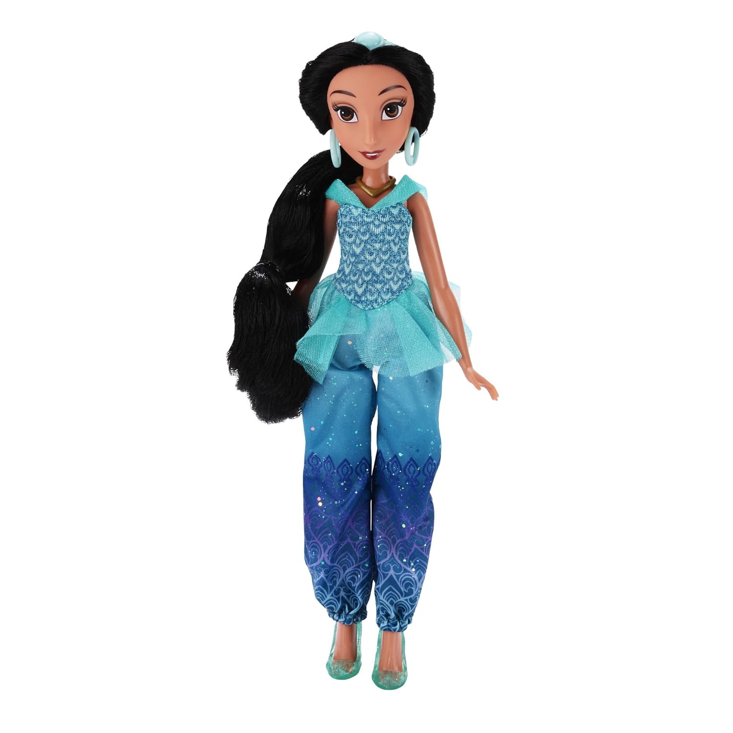 Buy Disney Princess Royal Shimmer Jasmine Doll, Multi Color Online at