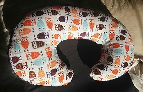 Buy New Blue Owl Breast Feeding Pillow Cover Slipcover Nursing