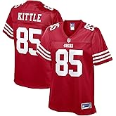 Women's George Kittle Scarlet San Francisco 49ers Team Replica Player Jersey