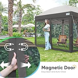 Quictent 8'x8' Pop up Canopy Tent with