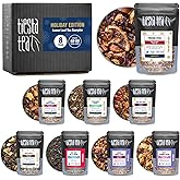 Tiesta Tea - Holiday Tea Sampler Dry Flight Set | High to No Caffeine Hot & Iced Tea | Premium Loose Leaf Tea Sample with Bla