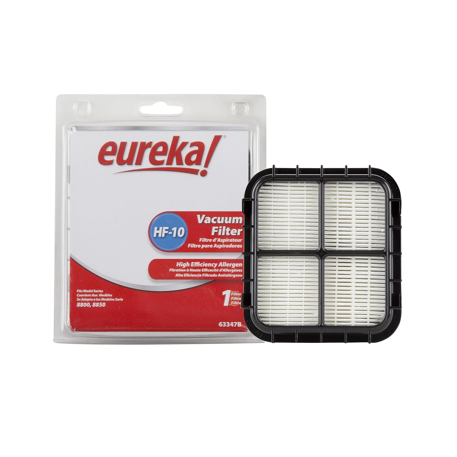 Genuine Eureka HF-10 HEPA Filter with Arm & Hammer 63347A - 1 filter