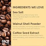Face Facts Coffee Dry Exfoliating Scrub 99% Natural Dirt Impurities Vegan 50g view 3
