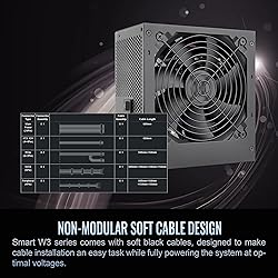 Smart W3 Series 80Plus Certified 500W Power