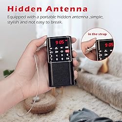 Mini Pocket FM Walkman Radio Portable Battery Radio