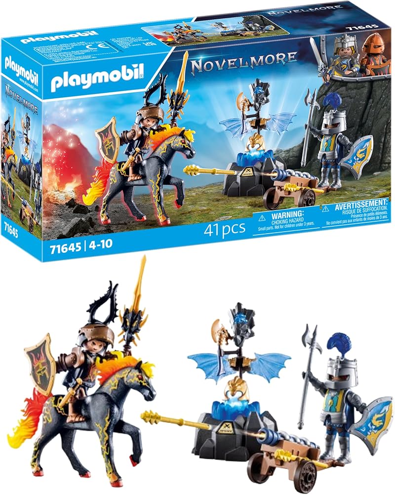 Playmobil 71645 Novelmore Armoured Guard with Knights Horse Armour