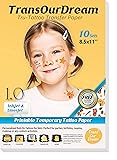 TransOurDream Printable Temporary Tattoo Transfer