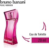 Bruno Banani Pure Woman Eau de Toilette Spray 20ml Pink Fruity Floral Fragrance view 2