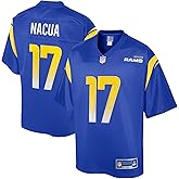 Men's Puka Nacua Royal Los Angeles Rams Pro Line Jersey
