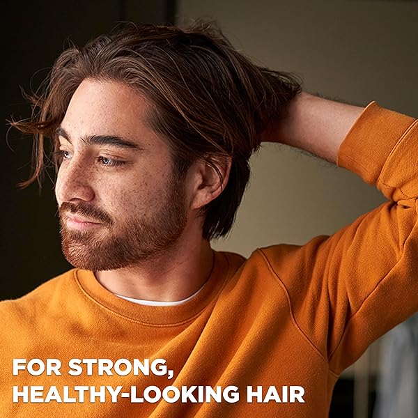 DOVE MEN + CARE 2-IN-1 SHAMPOO + CONDITIONER SANDALWOOD & CARDAMOM OIL FOR THICK & FULL HAIR, + VITAMIN B3 & MINERAL COMPLEX, 17.5 OZ