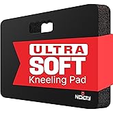 NoCry Extra Thick Professional Garden Kneeling Pad — Heavy Duty Anti-Slip Coating, Ultra Soft High Density Foam Cushion, Water & Dirt Resistant, Shock Absorbent Garden Kneeler