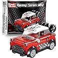 Block Builder Racing Car Building Block Set. Racing Car Building Blocks for Kids and Adults (Red)