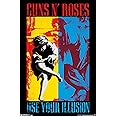 Trends International Guns N' Roses - Illusion Wall Poster, 22.375" x 34", Premium Unframed Version